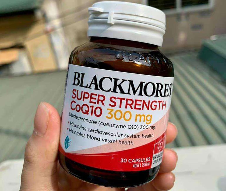 Blackmores Super Strength CoQ10 300 mg có xuất xứ từ Úc và giúp nâng cao sức khỏe tim mạch