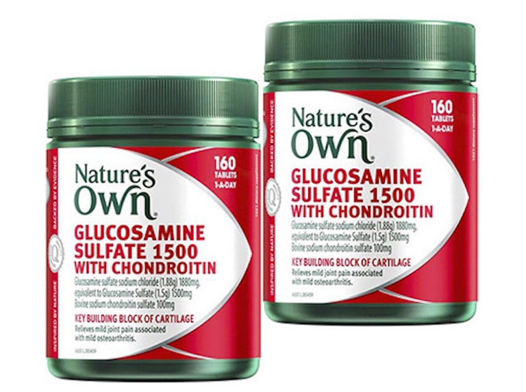 Nature’s Own Glucosamine Sulfate 1500mg - Bị khô khớp nên uống thuốc gì?