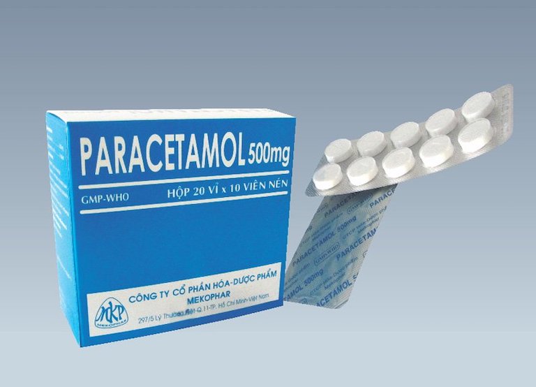 Paracetamol nằm trong nhóm thuốc điều trị phổ biến, giúp giảm đau nhanh và hạ sốt hiệu quả