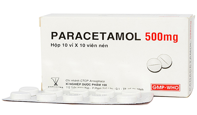 Người bệnh có thể dùng Paracetamol để giảm triệu chứng đau nhức xoang