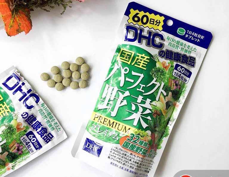 Viên uống rau củ DHC Perfect Vegetable đến từ thương hiệu DHC nổi tiếng của Nhật Bản