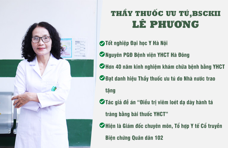 Thầy thuốc ưu tú, BSCKII Lê Phương 