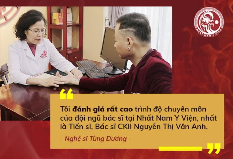 Chia sẻ của nghệ sĩ Tùng Dương khi được TS.BS Vân Anh trực tiếp khám chữa bệnh