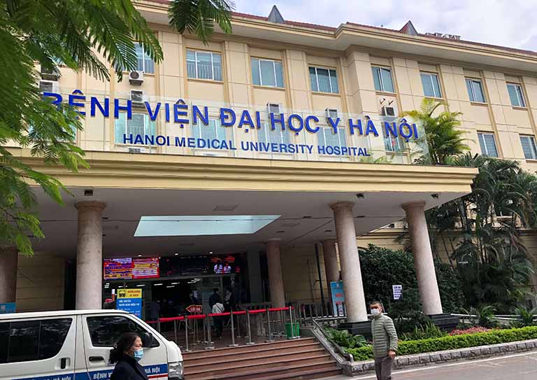 Khoa Răng Hàm Mặt thuộc bệnh viện Đại học Y Hà Nội