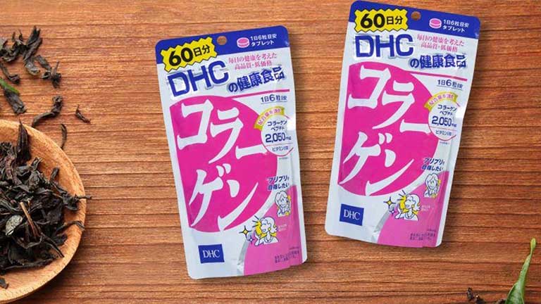 Viên uống làm đẹp da DHC collagen Nhật Bản đến từ thương hiệu DHC nổi tiếng