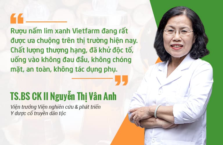 TS. Bs Nguyễn Thị Vân Anh - Viện trưởng Viện Nghiên cứu và phát triển Y dược cổ truyền dân tộc đánh giá