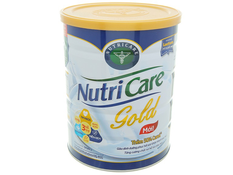 Sữa loãng xương cho người lớn tuổi Nutricare Gold