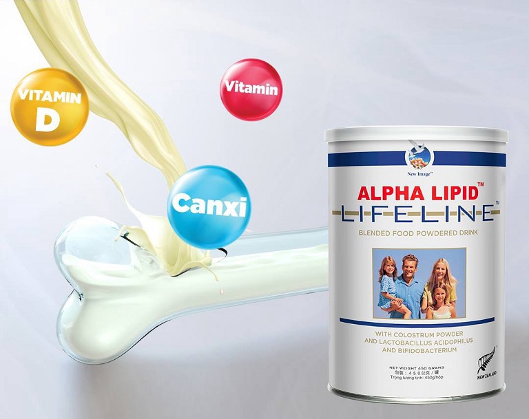Sữa chống loãng xương cho người trung niên Alpha Lipid Lifeline