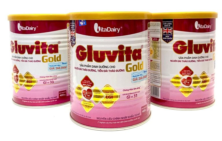 Sản phẩm sữa bột Gluvita Gold 