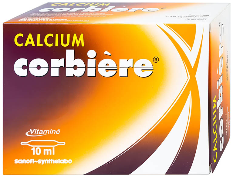 Calcium Corbiere là thuốc bổ sung canxi ở dạng lỏng, tốt cho trẻ còi xương