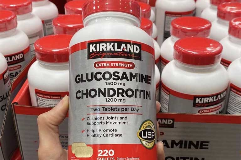 Glucosamine & Chondroitin Sulfate của hãng Kirkland