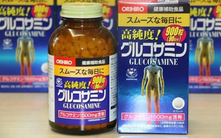Sản phẩm khô khớp Nhật Bản Glucosamine Orihiro được nhiều người tin dùng