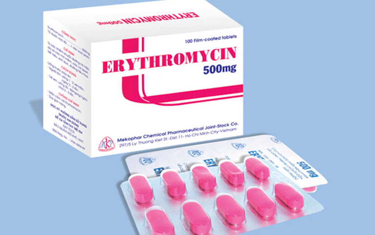 Kháng sinh Erythromycin là giải pháp xử lý nhanh viêm nhiễm tại họng