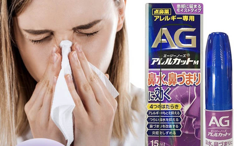 AG giúp giảm nhanh các triệu chứng viêm mũi, viêm xoang