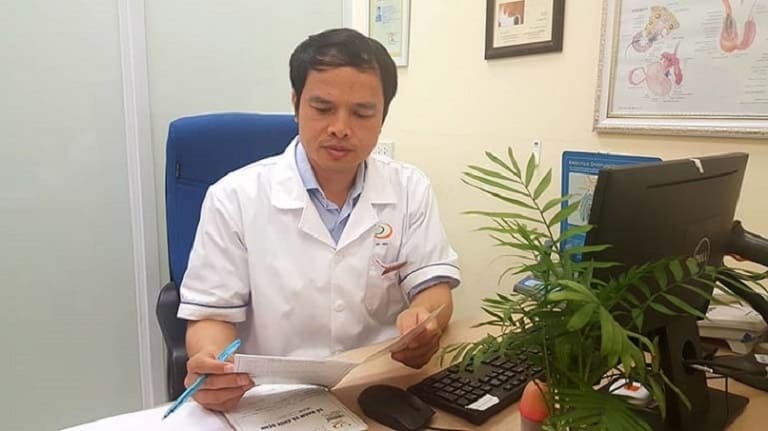 Bác sĩ Nguyễn Bá Hưng - Trưởng khoa công tác tại Nam học, BV Nam học