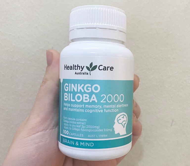 Viên uống bảo vệ sức khỏe Ginkgo Biloba Healthy Care