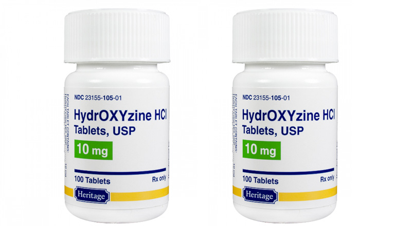 Thuốc trị nổi mề đay Hydroxyzine