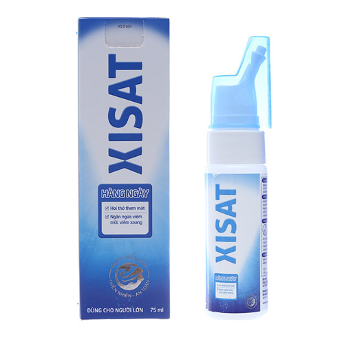 Thuốc xịt viêm mũi dị ứng Xisat dùng được cho cả người lớn và trẻ nhỏ