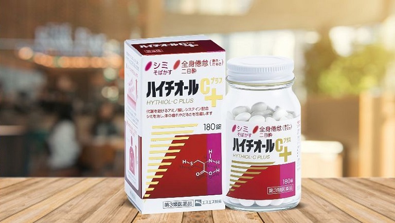 Sạch mụn lưng nhờ viên uống Hythiol-C Plus của Nhật