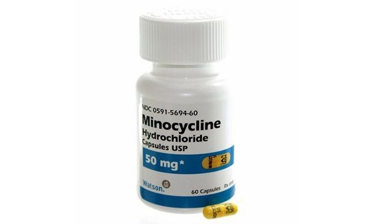 Thuốc uống trị mụn viêm đỏ Minocycline