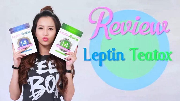 Trà giảm cân Leptin Teatox được nhiều người review tốt