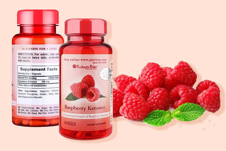 Viên uống Puritan’s Pride Raspberry Ketones của Mỹ hỗ trợ giảm cân hiệu quả