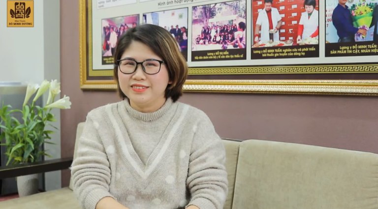Chị Thanh đã khỏi viêm họng sau khi dùng bài thuốc Viêm Họng Đỗ Minh