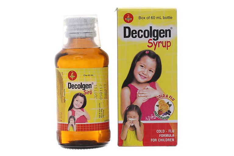 Siro trị viêm mũi dị ứng cho trẻ nhỏ Decolgen 