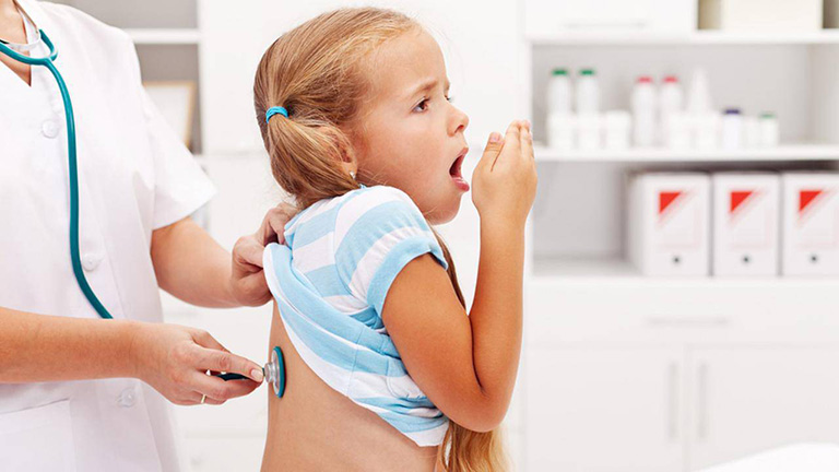 chẩn đoán bệnh viêm phế quản phổi ở trẻ em