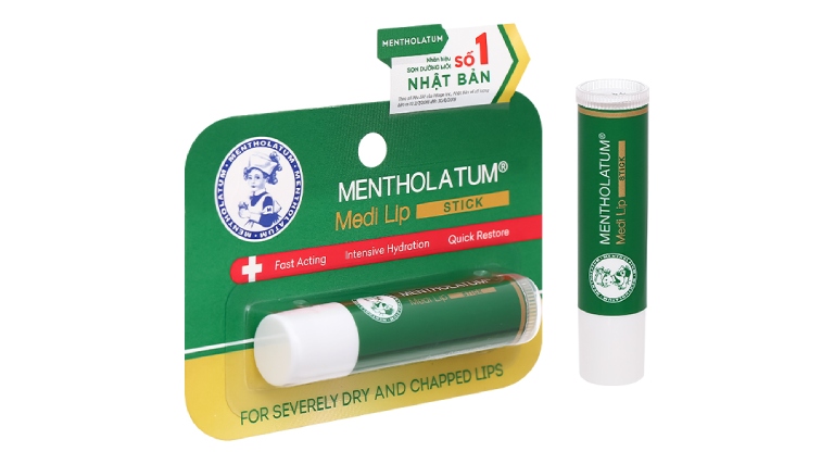 Son dưỡng Mentholatum cho môi bị chàm