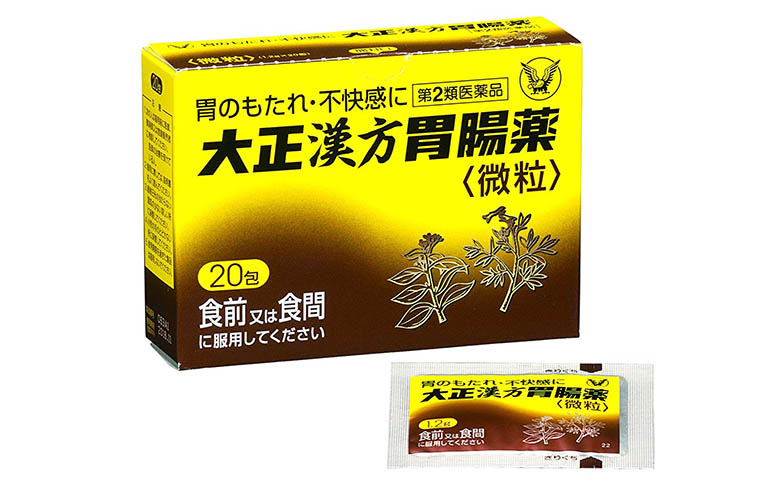 Sản phẩm thuốc trị đau dạ dày của Nhật Taisho Kampo ở dạng bột