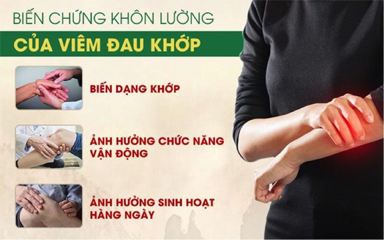 Biến chứng bệnh xương khớp