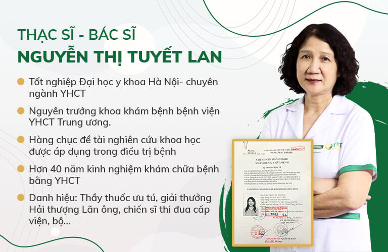 Thạc sĩ - Bác sĩ Nguyễn Thị Tuyết Lan